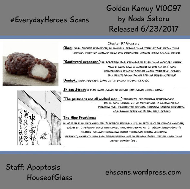 Golden Kamuy Chapter 97 Bahasa Indonesia